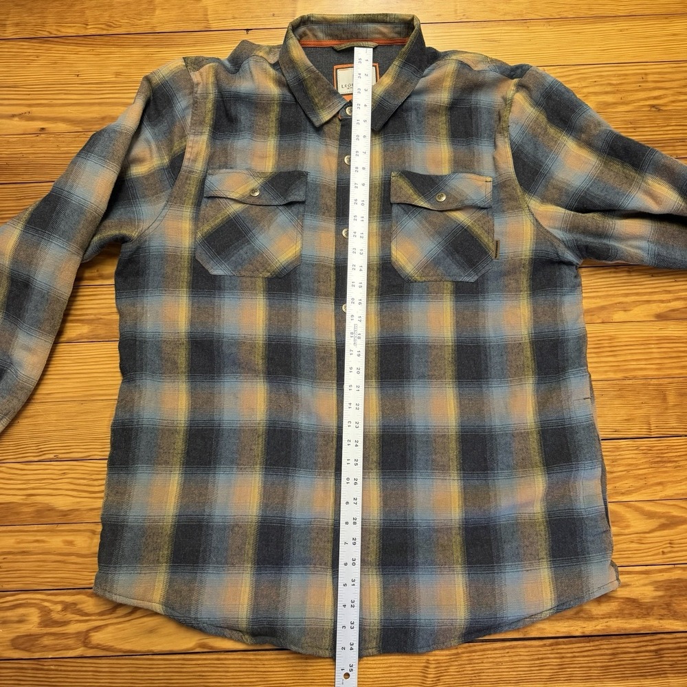Legendary Whitetails Men's 2XT Plaid Flannel Shirt Jacket Thermal Lined Snaps - Picture 8 of 9